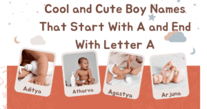 Boy Names That Start With A and End With Letter A