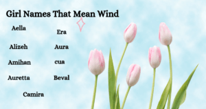 Girl names that means wind