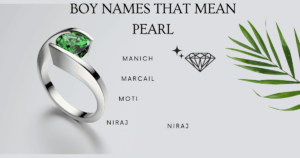 Boy names that mean pearl