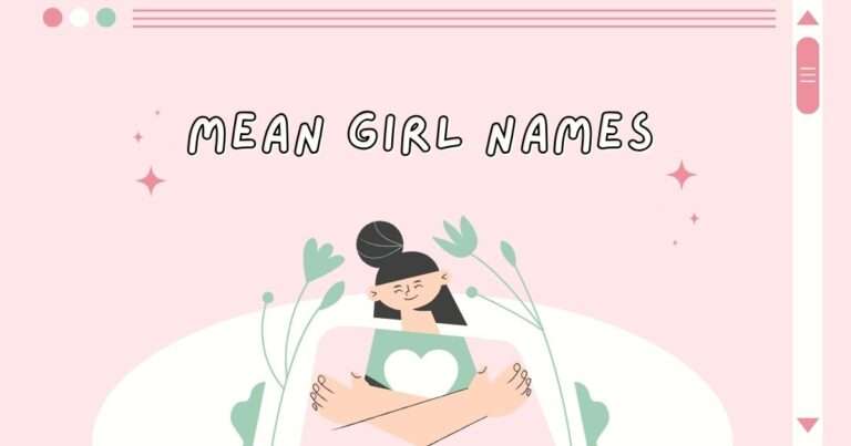 mean girl names