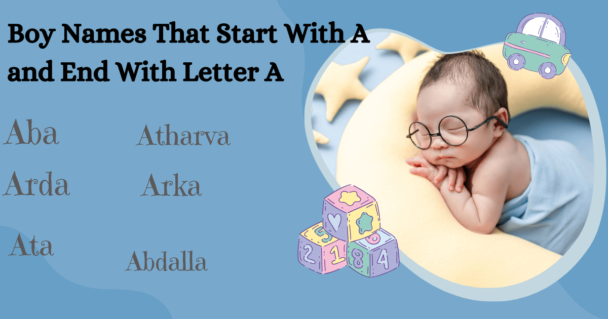 Boy names that start with a and end end with letter a