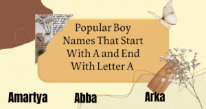 Boy names that start with a and end end with letter a