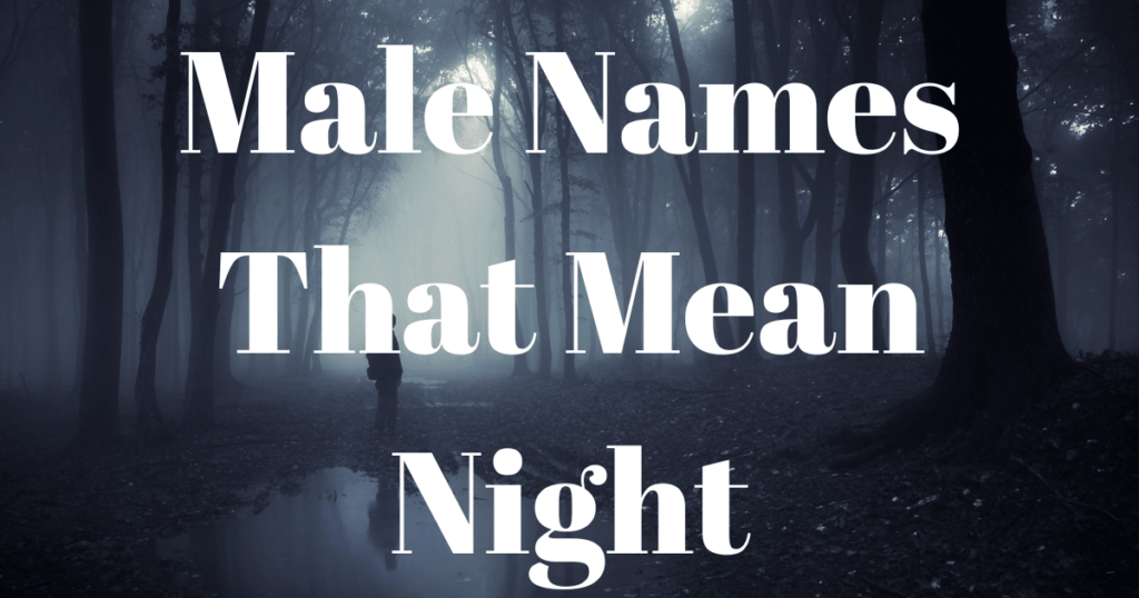 Male names that mean night