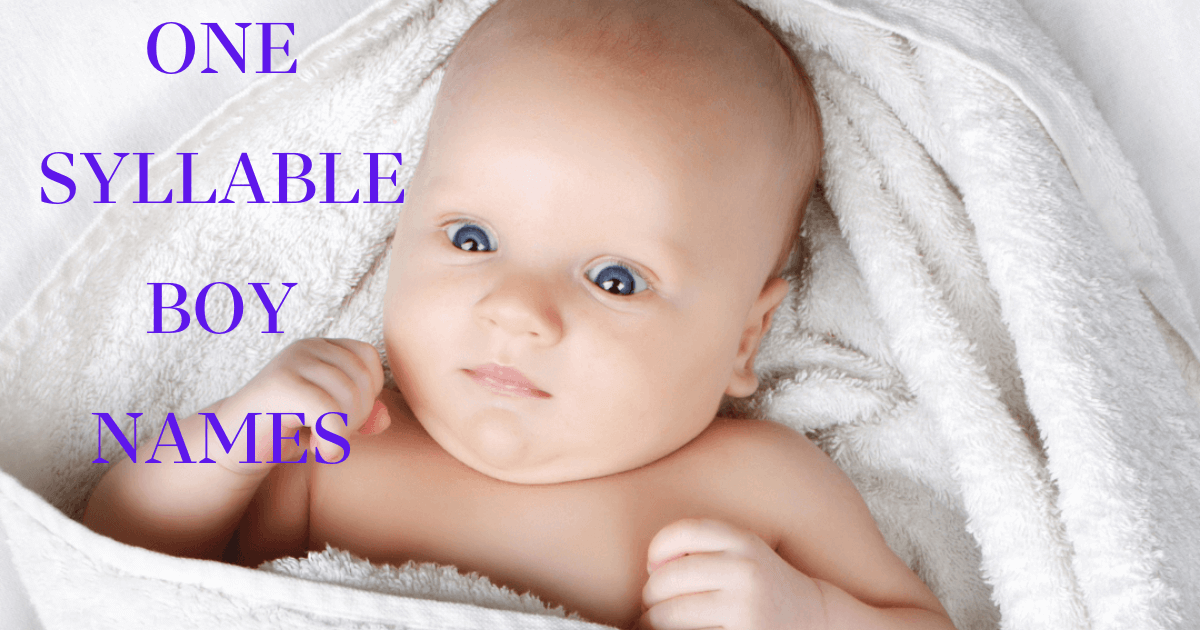 150+ One Syllable Boy Names: You Never Heard