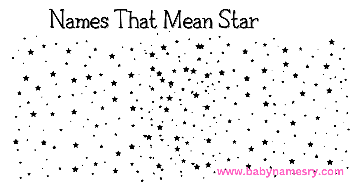 names that mean star