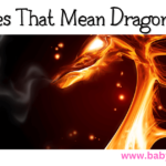 Names That Mean Dragon