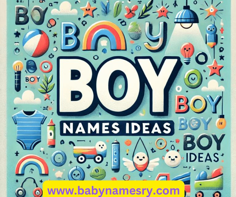 Boy Names Ideas