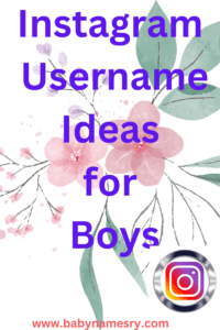 Instagram Username Ideas