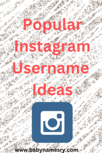 Instagram Username Ideas