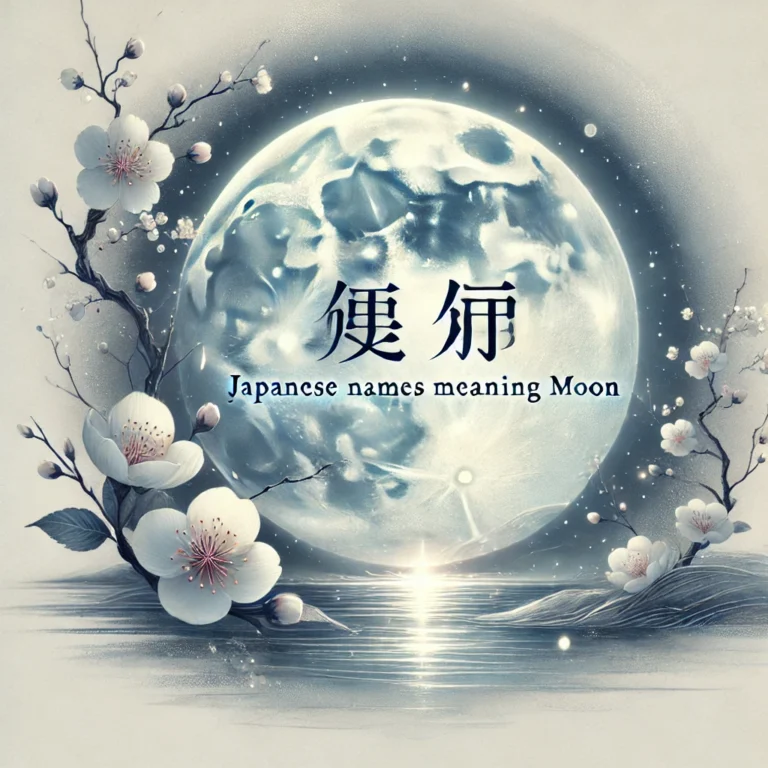 Japanese Name That Mean Moon