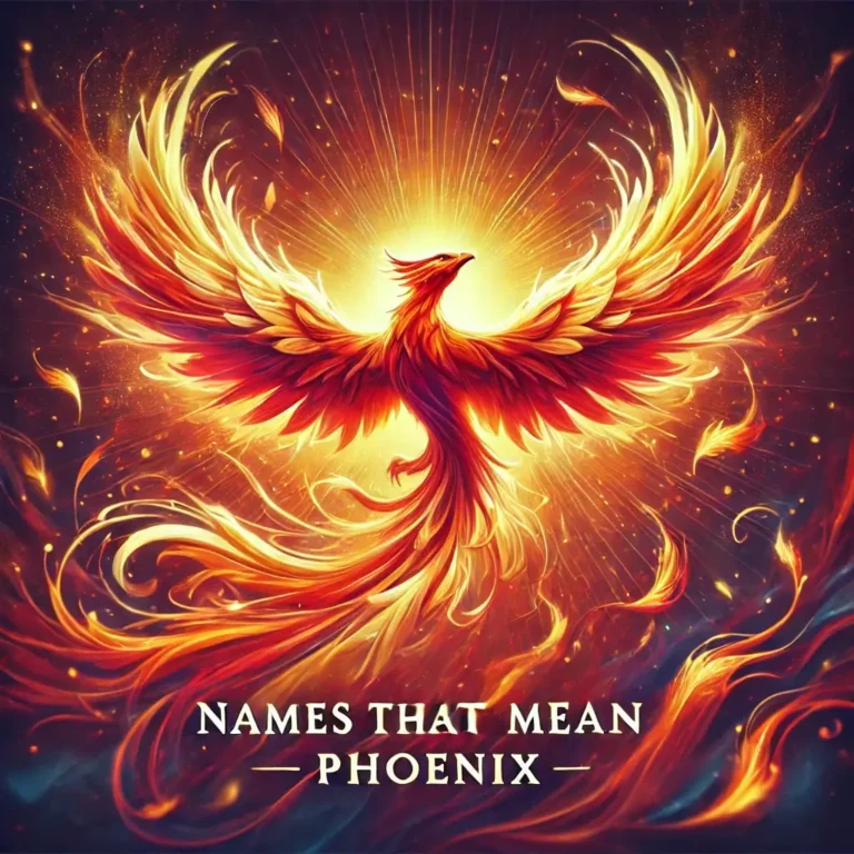 Names That Mean Phoenix