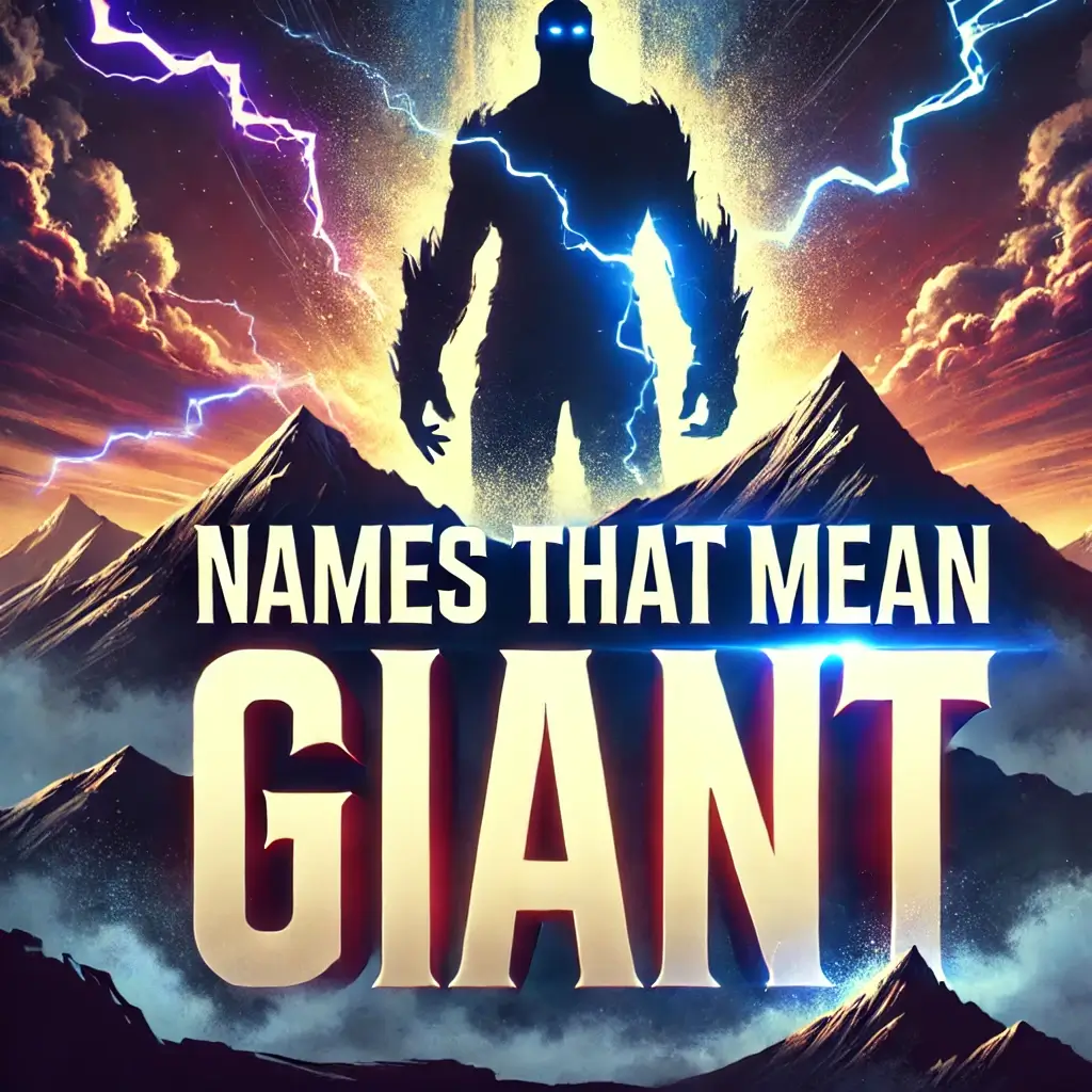 Names That Mean Giant