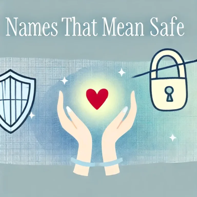 Names That Mean Safe