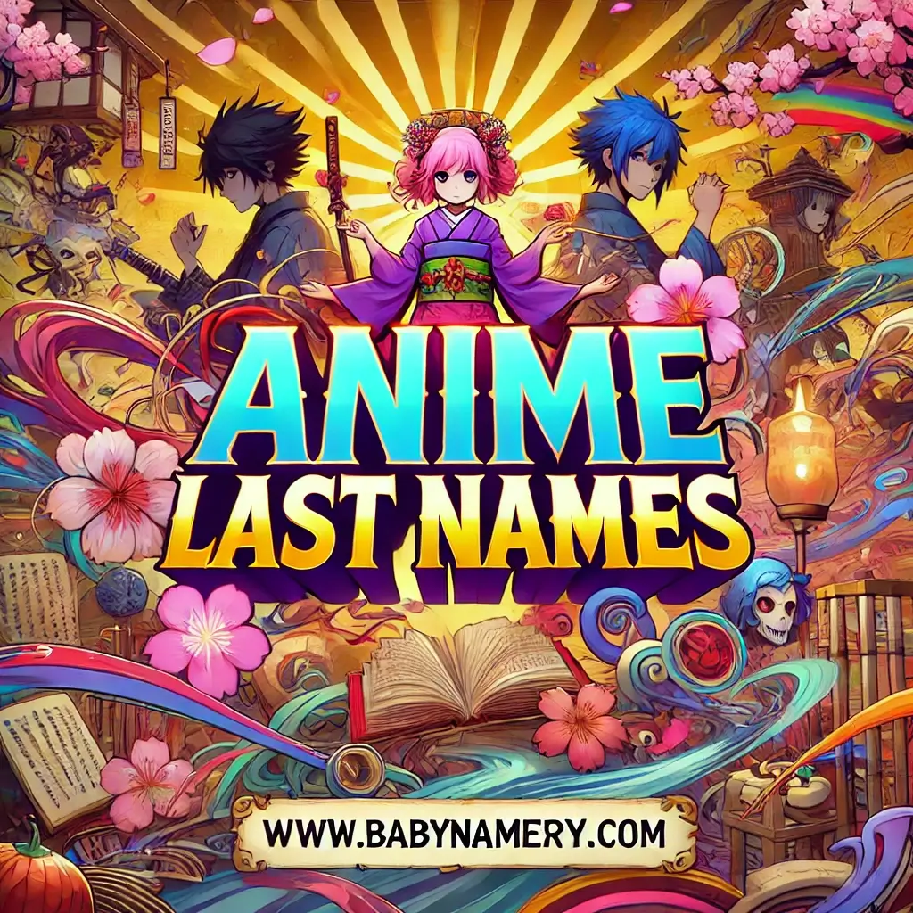 Anime Last Names