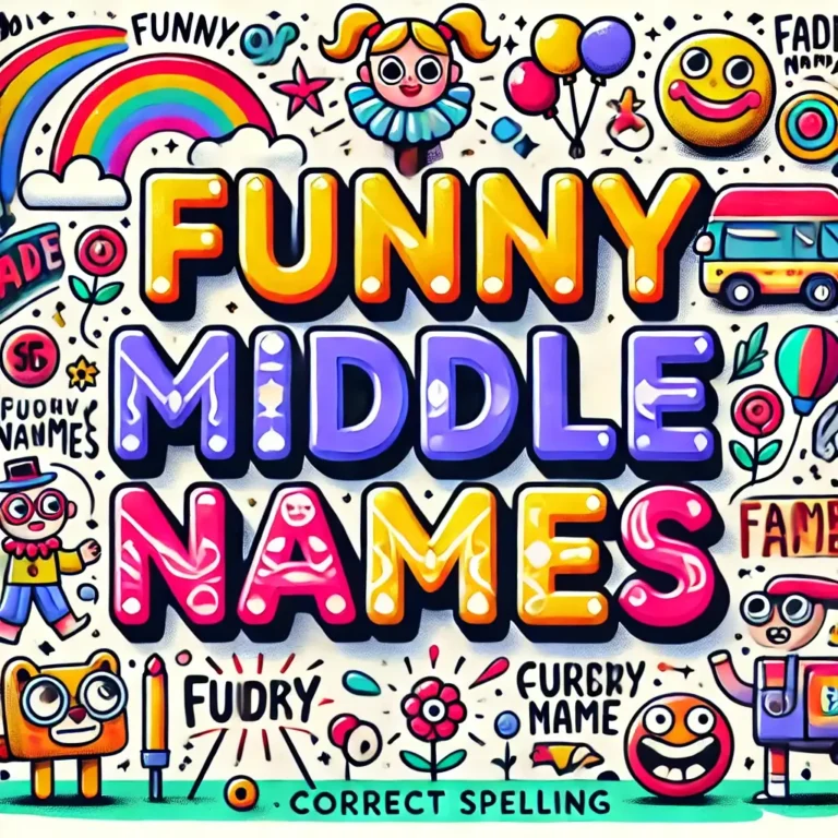 Funny Middle Names