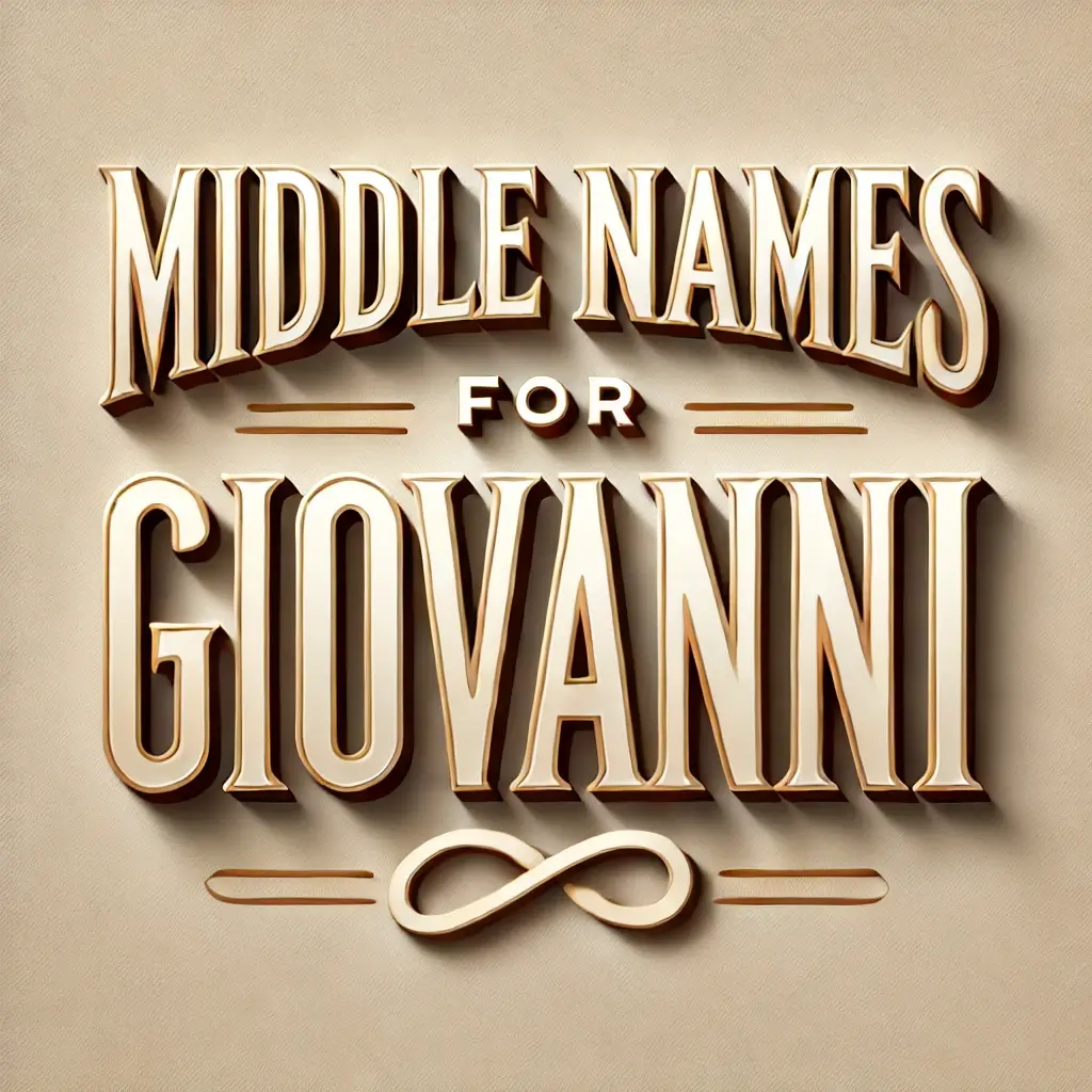 Middle Names for Giovanni