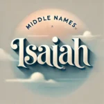 Middle Names for Isaiah