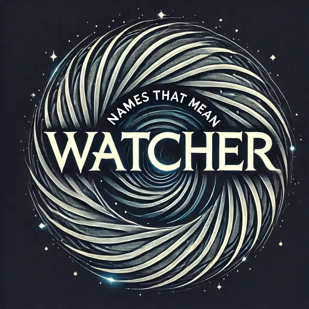 Names That Mean Watcher