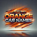 Orange Car Names