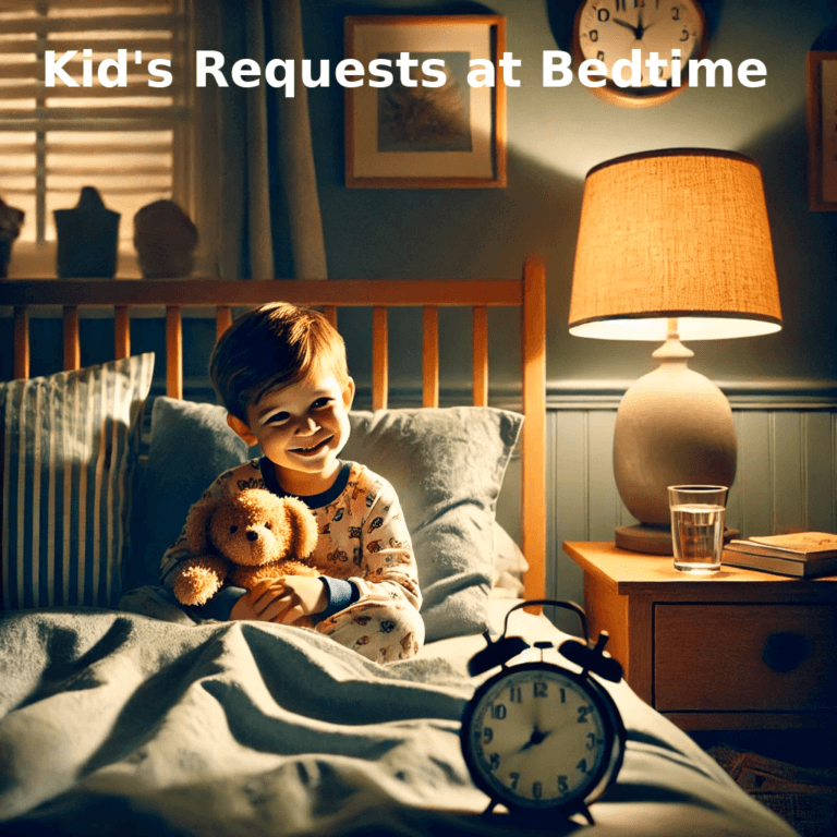 Kid's Requests at Bedtime