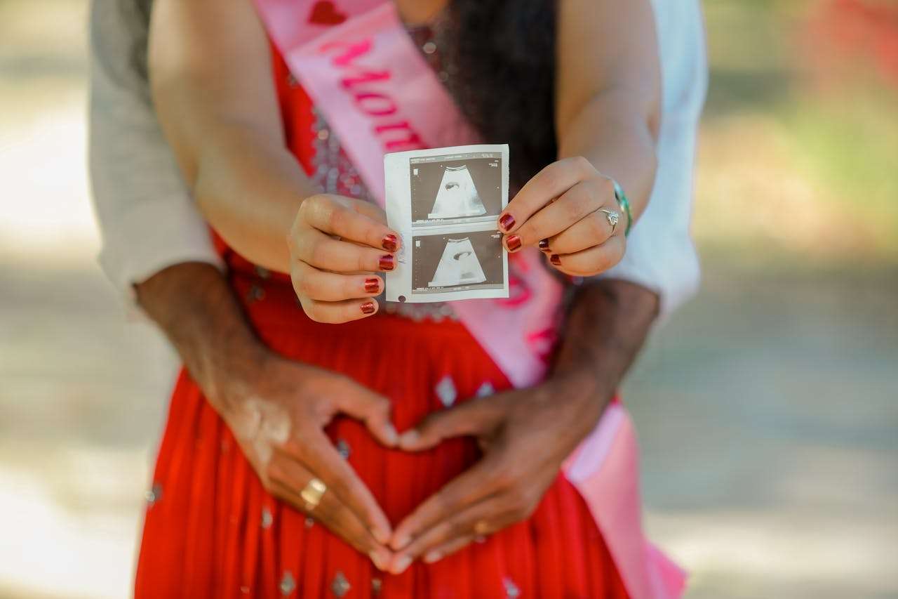 valentines baby announcement