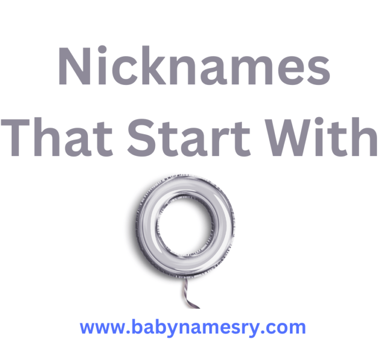 Nicknames That Start With O