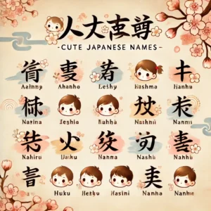 Cute Japanese Names Boy