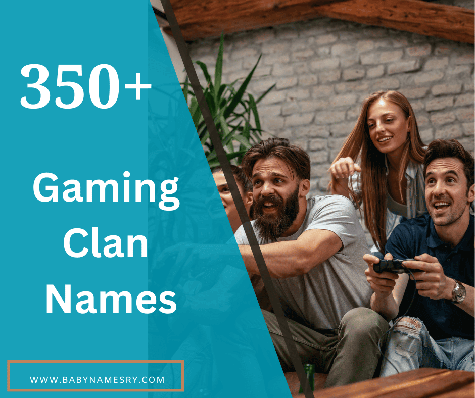 Gaming Clan Names